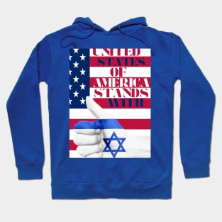 America Stands With Israel Hoodie